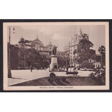 PLAZA LIBERTAD ANTIGUA TARJETA POSTAL